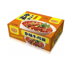 Wholesale Instant Noodles 90g*30bag Hot Selling Exotic Food Korean Ramen Halal Braised Spicy Beef Noodles