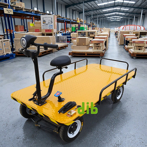 Nông nghiệp điện sạc xe đẩy Orchard Giao thông vận tải xe điện Powered Cargo Dolly xách tay tay xe Wagon giỏ hàng - Product Image 2