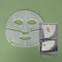 Oem Groen Geel Diamant Hydraterende Huidverzorging Whitening Collageen Facial Sheet Masker