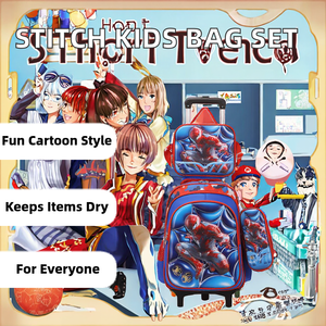 Nuovo Arrivo Set <span class=keywords><strong>di</strong></span> Tre Pezzi per la Scuola Primaria: Zaino Leggero con Cartoni Animati <span class=keywords><strong>Stitch</strong></span> per Ragazze, Borsa Pranzo e <span class=keywords><strong>Astuccio</strong></span> - Product Image 2
