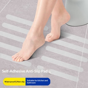 Cinta Adhesiva Antideslizante de Vinilo de Alta Adhesión, Resistente al Desgaste, para Advertencia de Seguridad en Escaleras y Pisos de Oficina - Product Image 4