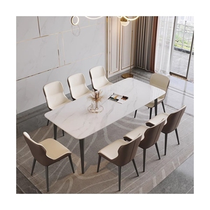 Độc quyền hiện đại cao cấp sang trọng bàn ăn Made in China Elegant Villa Entry căn hộ sử dụng giá rẻ phòng ăn đồ nội thất - Product Image 1