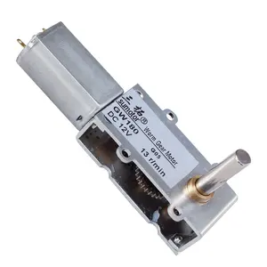 GW180 DC 6V 12V kleiner Mikro-Schnecken getriebe motor Niedrige Drehzahl Hohes Drehmoment Ultra dünnes, schlankes Getriebe Umkehrbarer Elektromotor Roboters chloss