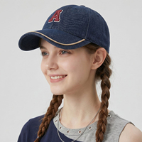 Gorras con logotipo personalizado, fabricante de gorras, gorra de algodón lavado, gorra de diseñador, bordado de letras, ajustable a la circunferencia de la cabeza.