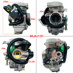 Carburateur de haute qualité pour <span class=keywords><strong>moto</strong></span>, quad et <span class=keywords><strong>moto</strong></span> tout-terrain, compatible avec Bajaj 135 Pulsar 135 Rouser 135 avec capteur, pour modèles d'usine, type Dirt Bike, ATV, Beach Bent Beam - Product Image 2