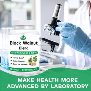 Suplemento Herbolario para la Desintoxicación Intestinal y la Salud Digestiva, Promueve la Digestión, con Nuez Negra, Clavo y Artemisia, 60 Cápsulas - Product Image 3