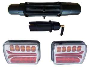 <span class=keywords><strong>Feux</strong></span> <span class=keywords><strong>arrière</strong></span> <span class=keywords><strong>sans</strong></span> <span class=keywords><strong>fil</strong></span> pour camion <span class=keywords><strong>remorque</strong></span> LED européen, camionnette, avec télécommande magnétique, clignotants - Product Image 1