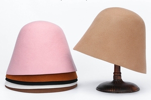 A121102 Unisex Phong Cách 100% Len Cảm Thấy <span class=keywords><strong>Hat</strong></span> Vantage Xô <span class=keywords><strong>Hat</strong></span> Đơn Giản Và Linh Hoạt Phong Cách Ngư Dân <span class=keywords><strong>Hat</strong></span> - Product Image 6