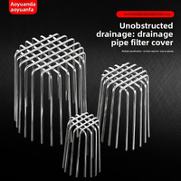 Grille de protection de drain de sol extérieur en acier inoxydable de 4 pouces, anti-corrosion, installation facile, résistante aux oiseaux, aux rongeurs et aux bouchons