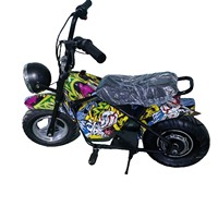 Mini-moto électrique tout-terrain à moteur brushless 36V 350W, style compact, édition limitée, quad/scooter, vitesse 18 mph, pour l'exportation uniquement