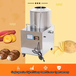 Ucuz fiyat endüstriyel mini elektrikli patates soyucu satılık