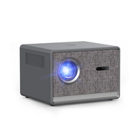 Proyector LCD CRE CR53 Compatible con 4K, Resolución Nativa de 1080P, Android 11 Integrado, Altavoces de 5W*2, Enfoque Automático, 7500 Lúmenes