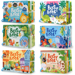 Libro <span class=keywords><strong>de</strong></span> Actividades Personalizado para Bebés, Libro Sensorial <span class=keywords><strong>de</strong></span> Aprendizaje Temprano para Jardín <span class=keywords><strong>de</strong></span> Infancia, <span class=keywords><strong>0</strong></span>-<span class=keywords><strong>3</strong></span> <span class=keywords><strong>A</strong></span>ños - Product Image 2