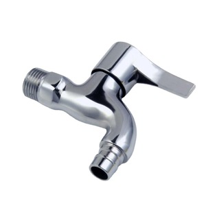 Brass Water <b>Tap</b> 4 Inch Single Handle Wall Mounted Ceramic <b>Valve</b> Core Minimalist Design Easy Installation Kitchen Faucet - Product Image 5