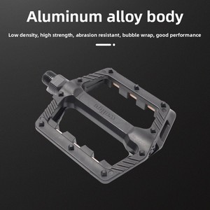 Pédale de vélo <span class=keywords><strong>BMX</strong></span> en alliage d'aluminium, large, antidérapante, pour un confort de conduite optimal, vente en gros - Product Image 3