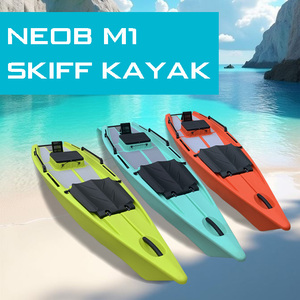 Kayak monoplace 2026 le plus vendu, pour la pêche/trolling, canoë à moteur en PEHD, longueur 3,1-4m, pour sports nautiques - Product Image 3