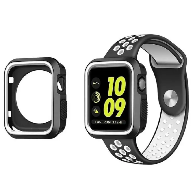 New Soft Watches Cover For Apple Watch case 44mm 40mm 45mm 41mm 42mm 38mm Accessories Screen Protector iWatch serie 3 4 6 SE 7 8