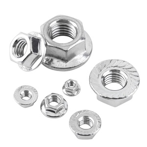 <span class=keywords><strong>DIN6923</strong></span> Chất Lượng Cao Thép Không Gỉ Hexagon Hex Head Răng Cưa Mặt Bích Nut Pinking Trượt Khóa Locknut Khóa Nut - Product Image 4