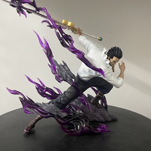Figura de Anime de 35 cm, 1 Pieza, Dracule Mihawk, Figura de Plástico, Derivados de Animación, Estatua, Modelo, Juguete, Muñeca - Product Image 5