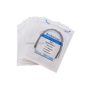 Tandheelkundige Producten Eivormig Vierkant Orthodontie Draaddraad Ss Draad Voor Beugels Tandheelkundige Roestvrijstalen Ronde Draad - Product Image 6