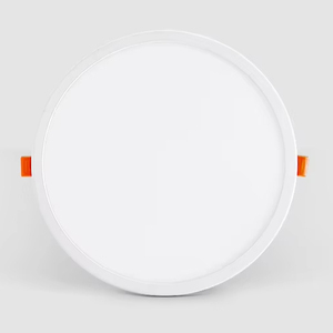 Đèn trần <span class=keywords><strong>LED</strong></span> âm trần phổ biến, ánh sáng trắng ban ngày, đèn <span class=keywords><strong>downlight</strong></span> tròn, siêu mỏng - Product Image 2