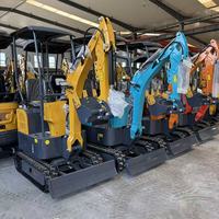 Mini-excavatrice DY 1 tonne à chenilles, haute efficacité, pour travaux de construction - Meilleures ventes