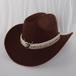 Sombreros de Vaquero de Ala Ancha, Protección Solar de Poliéster, Verano 2025, Diseño Original, Accesorio de Moda para Mujer - Product Image 3