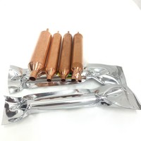 Filtre déshydrateur de réfrigérateur domestique en cuivre avec tamis moléculaire de 15 g compatible R134a/R404a, alimentation au gaz, garantie 1 an