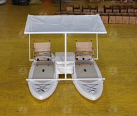Bateau de pêche électrique gonflable en PVC de luxe pour 2 personnes, yacht, amusement aquatique