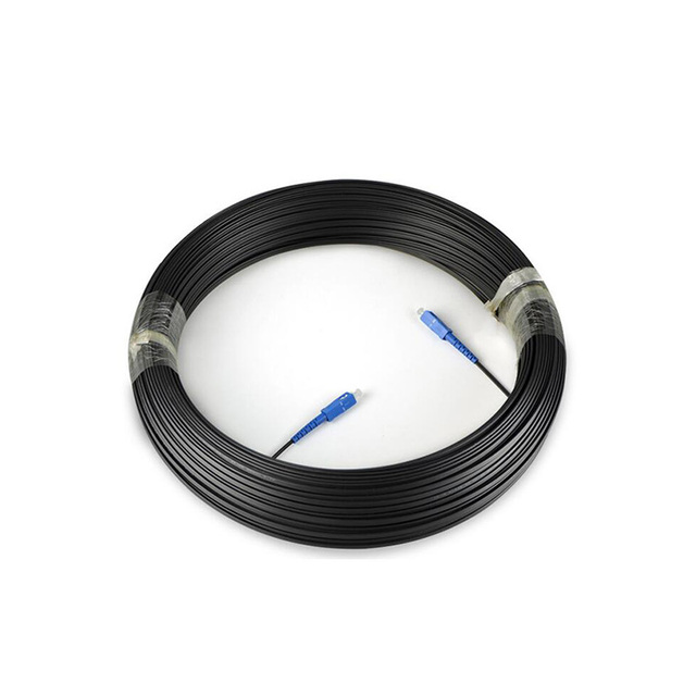 5M 10M 20M 50M 100M 150M customized G652D G657A1 G657A2 G657B3 outdoor FTTH drop fiber optic cable patch cord SC/LC APC/UPC