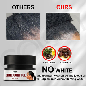 Hot Bán Không Có Flake Không Có Nước Dứa Tự Nhiên Mùi Mạnh Mẽ Giữ Cạnh Điều Khiển Tóc Sáp Gel Cho Phụ Nữ Pomade Sáp - Product Image 3