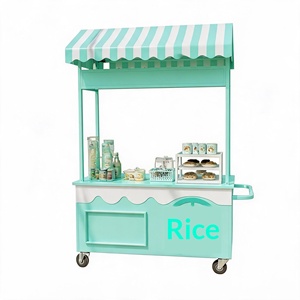 Chariot de vente multifonctionnel pour marché nocturne, stand de fleurs de <span class=keywords><strong>catalpa</strong></span>, chariot commercial pour centre commercial, camion de restauration extérieur, usage commercial, Chine - Product Image 4