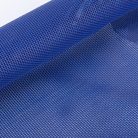 Tissu en maille textilène bleu 100 % acrylique, lourd et résistant à l'abrasion, pour produits de loisirs de plein air et chaises de plage