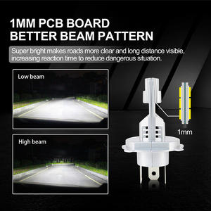 Xenplus W22 Nouveau Design Mini Taille Plug and Play 1:1 Voiture H7 Led Phare Ampoule H4 20000lm 42W 6000K H7 Led Phare - Product Image 5