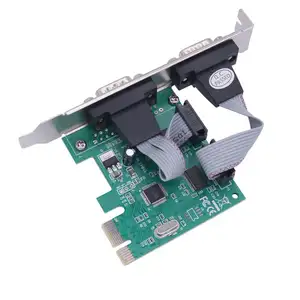 PCI-E 9pin Serial Port to RS232 DB9 PCIE Extension Card