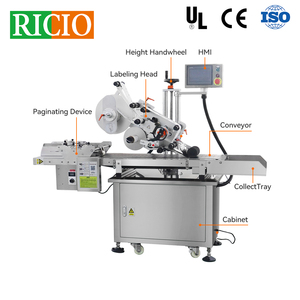 Etichettatrice Automatica RICIO ad Alta Produttività e Risparmio Energetico con Schermo Touch e Controllo PLC per Sacchetti e Fogli - Product Image 6