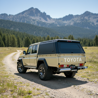 Pour Toyota 2024+ – Capot de coffre arrière en alliage d'aluminium de 6,0 pieds, résistant aux rayures et à l'usure, étanche, avec verrouillage, installation sans perçage