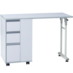 Mesa de Manicura Móvil Dongpin 110.5x45x76 Cm con Cajones para Almacenamiento de Artículos de Uñas - Product Image 2