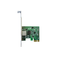 Adaptateur réseau PCIe Gigabit Ethernet RTL8111HN, adaptateur serveur 1 Gbps avec un seul port RJ45, profil bas prêt à l'emploi