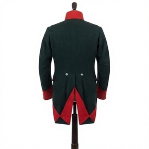 Abrigo de Invierno para Hombre, Estilo Vintage, Cuello Alto, 100% Lana, Resistente al Agua, Uniforme - Product Image 3