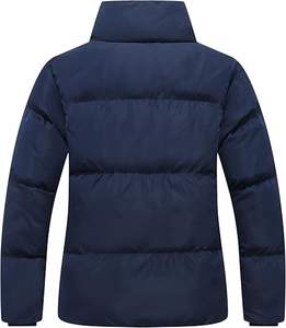 Abrigo de Invierno para Mujer, Chaqueta Acolchada con Cierre Completo, Impermeable, Chaqueta Abrigada, Parka de Manga Larga - Product Image 2