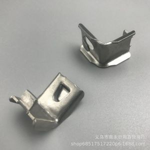 Stainless Steel Refrigerator Bracket <b>Clip</b> Support Durable Universal Buckle For Display Cabinet <b>Hooks</b> - Product Image 1