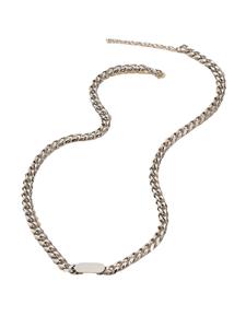 Ensemble de bijoux en acier inoxydable avec collier et bracelet à maillons cubains gravés sur mesure pour femmes et hommes - Product Image 5