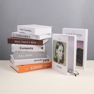 Boîte à livres en carton épais magnétique simple et moderne, ornements décoratifs, accessoires <span class=keywords><strong>de</strong></span> tournage <span class=keywords><strong>de</strong></span> films et <span class=keywords><strong>de</strong></span> séries télévisées, peut être ouverte - Product Image 2