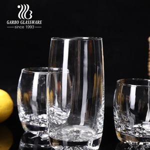 Tasse à <span class=keywords><strong>yaourt</strong></span> en verre de bonne qualité, innovation, machine soufflée, paroi unique, tasse en verre réutilisable, soda-citron, tasse en verre, fond rond - Product Image 3