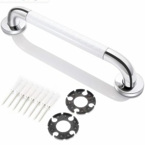 Barra de apoyo Jinbaolai con capacidad de carga de 300 lb, antideslizante, de plástico y acero, para baño y ducha, para personas mayores - Product Image 1