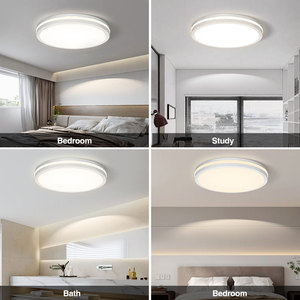 Plafonniers modernes et fins pour intérieur, montage en surface, 45W, IP54, étanches, résistants aux intempéries, plafonnier LED pour chambre à coucher, cuisine, <span class=keywords><strong>salle</strong></span> <span class=keywords><strong>de</strong></span> <span class=keywords><strong>bain</strong></span> - Product Image 5