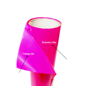 Vinyle de transfert thermocollant mat fluo imprimable pour tissu de t-shirt, idéal pour le bricolage (vente en gros) - Product Image 3