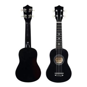 Ukelele pintado con sintonizador, ukelele Popular Soprano de 21 pulgadas, línea de dibujo Soprano de tilo, OEM ODM CN;JIA, madera sólida teñida - Product Image 6