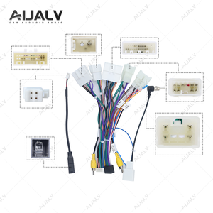 Кабель питания Aijia Android для 2014-2016 Toyota Corolla Toyota Levin автомобильный соединитель полный комплект питания кабельный жгут - Product Image 2